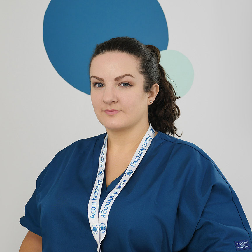 Sophie, Lab Director and Clinical Scientist at Acorn Andrology